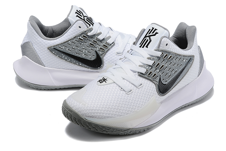 2019 Men Nike Kyrie Irving 2 Low White Grey Black Shoes